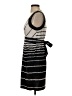 BCBGMAXAZRIA Stripes Black Cocktail Dress Size S - photo 5