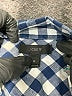 J.Crew Checkered-gingham Blue Long Sleeve Button-Down Shirt Size 0 - photo 7