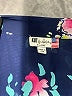 Kut from the Kloth 100% Polyester Floral Blue 3/4 Sleeve Blouse Size XL - photo 7