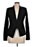 Theory Solid Black Wool Blazer Size 10 - photo 1