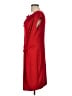 MICHAEL Michael Kors Solid Red Cocktail Dress Size L - photo 5