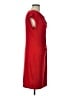 MICHAEL Michael Kors Solid Red Cocktail Dress Size L - photo 4
