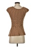 Max Studio 100% Cotton Tan Sleeveless Blouse Size XS - photo 2