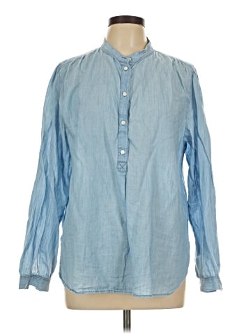 H&M L.O.G.G. Long Sleeve Button-Down Shirt (view 1)