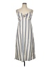 Roxy Stripes Blue Casual Dress Size XL - photo 1