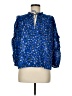 Ulla Johnson Blue 3/4 Sleeve Blouse Size 6 - photo 1