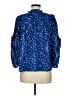 Ulla Johnson Blue 3/4 Sleeve Blouse Size 6 - photo 2