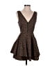 Bebe Hearts Brown Cocktail Dress Size S - photo 1