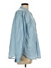 H&M L.O.G.G. Blue Long Sleeve Button-Down Shirt Size 12 - photo 4