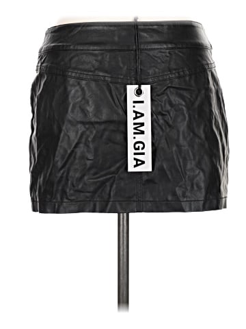 I.AM.GIA Faux Leather Skirt (view 2)