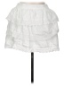 PrettyLittleThing White Casual Skirt Size 8 - photo 1