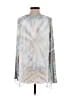 Tempo Paris Tie-dye Gray 3/4 Sleeve Blouse Size S - photo 2