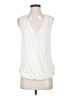 Bar III Ivory Sleeveless Top Size S - photo 1