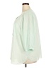 Not Your Daughter's Jeans 100% Polyester Green 3/4 Sleeve Blouse Size 2X - photo 5