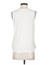Bar III Ivory Sleeveless Top Size S - photo 2