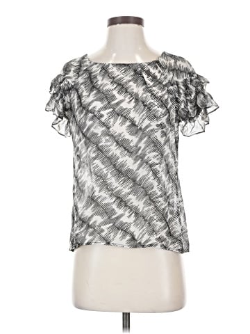 Banana Republic Short Sleeve Silk Top (view 1)