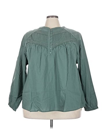 Torrid 3/4 Sleeve Blouse (view 1)