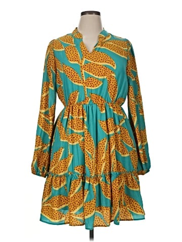 Periwinkle Casual Dress (view 1)