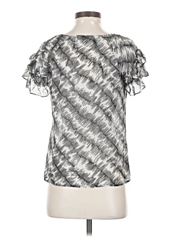Banana Republic Short Sleeve Silk Top (view 2)