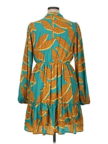 Periwinkle Casual Dress (view 2)
