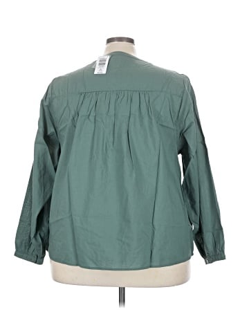 Torrid 3/4 Sleeve Blouse (view 2)