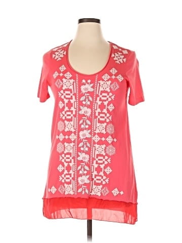 JW Los Angeles Short Sleeve Blouse (view 1)