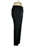 Lafayette 148 New York Solid Black Gray Active Pants Size 12 - photo 4