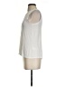 Halogen Ivory Silver Sleeveless T-Shirt Size S - photo 5