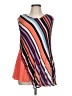 Allison Taylor 100% Polyester Orange Sleeveless Blouse Size L (petite) - photo 1