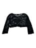 Speechless 100% Acrylic Metallic Black Pullover Sweater Size XL (youth) - photo 2