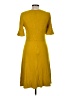 Boden Solid Yellow Casual Dress Size 8R - photo 2