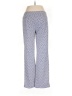 J. McLaughlin 100% Spandex Print Blue Casual Pants Size M - photo 2