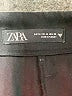Zara Solid Black Shorts Size M - photo 3