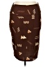 Lularoe Graphic Brown Casual Skirt Size XL - photo 1