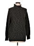 L.L.Bean 100% Cotton Tweed Gray Turtleneck Sweater Size L - photo 1