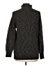 L.L.Bean 100% Cotton Tweed Gray Turtleneck Sweater Size L - photo 2
