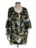 Easel 100% Polyester Teal Kimono Size S - photo 1