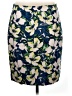 J.Crew Floral Blue Formal Skirt Size 6 - photo 1