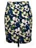 J.Crew Floral Blue Formal Skirt Size 6 - photo 2