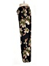 CeCe 100% Rayon Floral Black Casual Pants Size M - photo 5