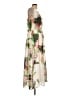 AS by DF 100% Polyester Tropical Ivory Casual Dress Size L - photo 4