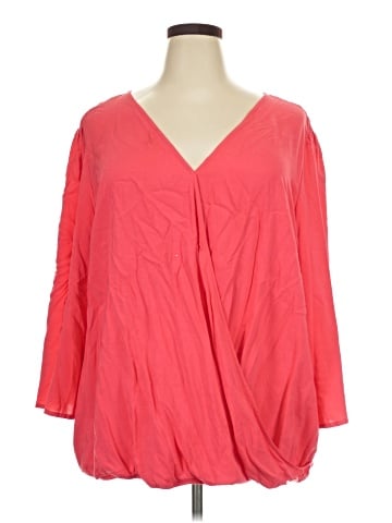 Faded Glory 3/4 Sleeve Blouse (view 1)