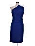 Evan Picone Solid Blue Cocktail Dress Size 10 - photo 1