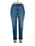 J.Jill Solid Blue Jeans Size 16 - photo 1