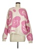 Altar'd State Hearts Pink Pullover Sweater Size M - photo 1