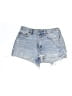 AGOLDE 100% Cotton Blue Denim Shorts Size 28 waist - photo 1