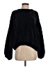 Do & Be Solid Black Pullover Sweater Size S - photo 1