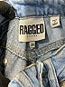 Ragged 100% Baumwolle Color Block Blue Jeans Size 24 waist - photo 7
