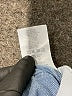 Ragged 100% Baumwolle Color Block Blue Jeans Size 24 waist - photo 8