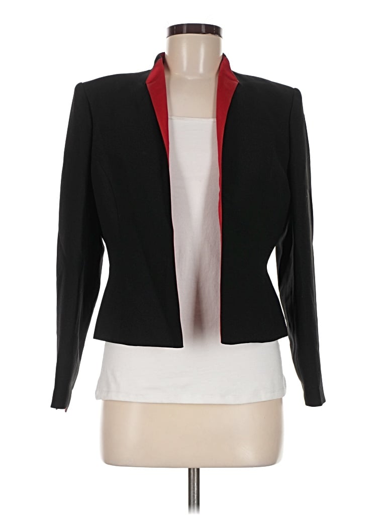 Pre-owned Kasper A.s.l. Blazer Jacket In Black